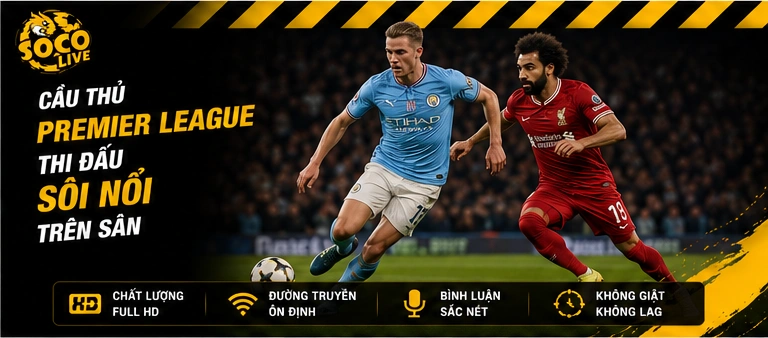 Cầu thủ Premier League thi đấu sôi nổi trên sân